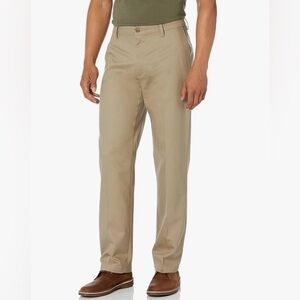 Dockers Signature Iron Free Khaki Straight Fit Stain Defender Pants Size 36x32